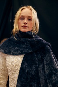 Backstage at Burberry Fall 2025 Ready-to-Wear Collection at London Fashion Week