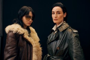 Backstage at Burberry Fall 2025 Ready-to-Wear Collection at London Fashion Week