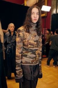 Backstage at Burberry Fall 2025 Ready-to-Wear Collection at London Fashion Week