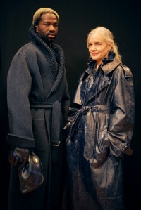 Backstage at Burberry Fall 2025 Ready-to-Wear Collection at London Fashion Week