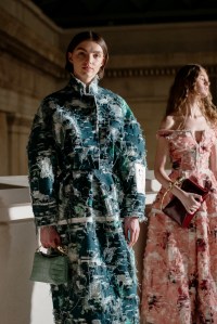 Backstage at Erdem Fall 2025 Ready-to-Wear Collection at London Fashion Week