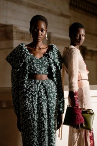 Backstage at Erdem Fall 2025 Ready-to-Wear Collection at London Fashion Week