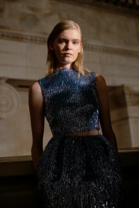 Backstage at Erdem Fall 2025 Ready-to-Wear Collection at London Fashion Week