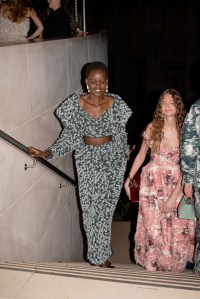 Backstage at Erdem Fall 2025 Ready-to-Wear Collection at London Fashion Week
