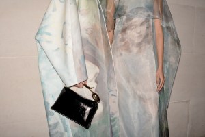 Backstage at Erdem Fall 2025 Ready-to-Wear Collection at London Fashion Week