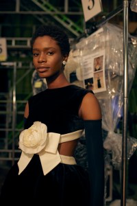 Backstage at Richard Quinn  Fall 2025 Ready-to-Wear Collection