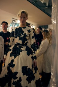 Backstage at Richard Quinn  Fall 2025 Ready-to-Wear Collection