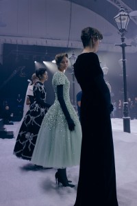 Backstage at Richard Quinn  Fall 2025 Ready-to-Wear Collection