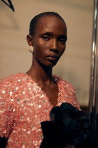 Backstage at Richard Quinn  Fall 2025 Ready-to-Wear Collection