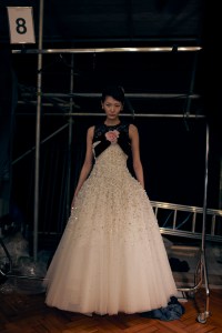 Backstage at Richard Quinn  Fall 2025 Ready-to-Wear Collection