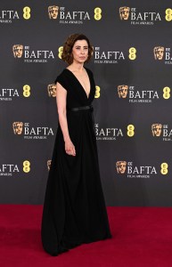 Brazilian actor Fernanda Torres poses on the red carpet upon arrival at the BAFTA British Academy Film Awards at the Royal Festival Hall, Southbank Centre, in London, on February 16, 2025. (Photo by Ben STANSALL / AFP) (Photo by BEN STANSALL/AFP via Getty Images)