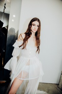 Backstage at Blumarine Fall 2025 Ready-to-Wear Collection at Milan Fashion Week