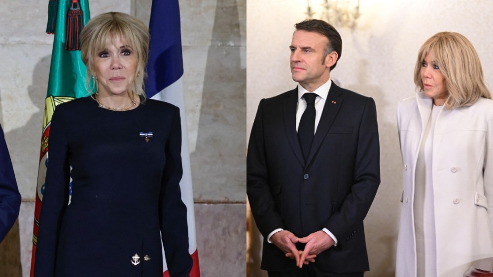 Brigitte Macron, Emmanuel Macron, style, Portugal, state visit