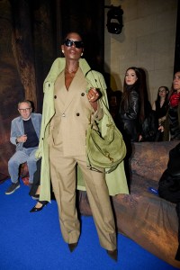 Celebrities Front Row at Burberry Fall 2025 Ready-to-Wear Show Photos