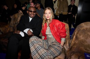 Celebrities Front Row at Burberry Fall 2025 Ready-to-Wear Show Photos