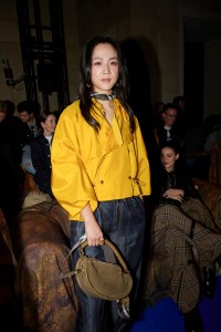 Celebrities Front Row at Burberry Fall 2025 Ready-to-Wear Show Photos