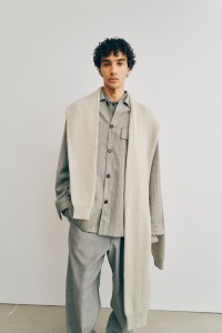 Backstage at the Calvin Klein spring 2025 ready-to-wear show at New York Fashion Week.