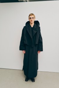 Backstage at the Calvin Klein spring 2025 ready-to-wear show at New York Fashion Week.