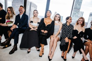 Paul Arnhold, Dove Cameron, Nicole Scherzinger, Chloe Fineman, Isabela Merced and Madelaine Petsch