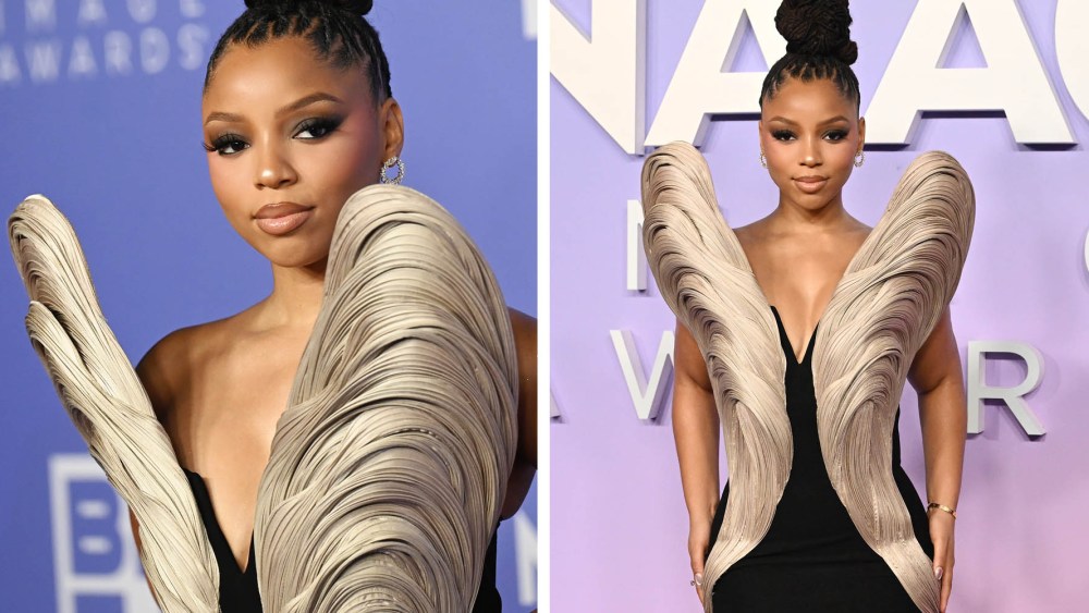 Chloe Bailey at the 56th NAACP Image Awards held at the Pasadena Civic Auditorium on February 22, 2025 in Los Angeles, California.