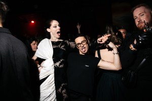 Coco Rocha and Christian Siriano