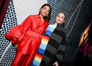Sherri McMullen, Cory Taylor at the Christopher John Rogers Party during New York Fashion Week held at The Manner Hotel on February 6, 2025 in New York, New York.