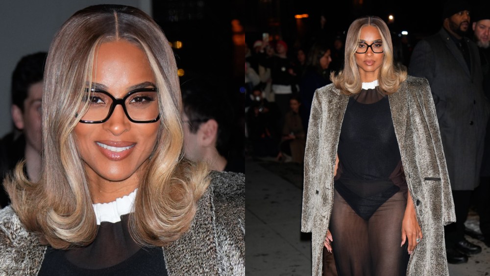 Ciara at the Tory Burch fall 2025 fashion show on Feb. 10 in New York.