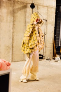 Backstage at Collina Strada Fall 2025 Ready-to-Wear Collection