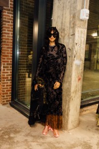 Backstage at Collina Strada Fall 2025 Ready-to-Wear Collection