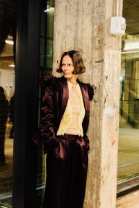 Backstage at Collina Strada Fall 2025 Ready-to-Wear Collection