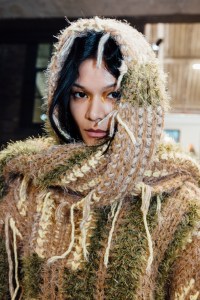 Backstage at Collina Strada Fall 2025 Ready-to-Wear Collection