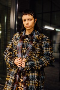 Backstage at Collina Strada Fall 2025 Ready-to-Wear Collection