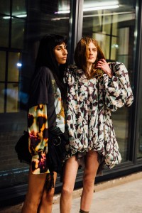 Backstage at Collina Strada Fall 2025 Ready-to-Wear Collection