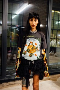 Backstage at Collina Strada Fall 2025 Ready-to-Wear Collection