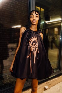 Backstage at Collina Strada Fall 2025 Ready-to-Wear Collection
