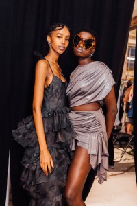 Backstage at Collina Strada Fall 2025 Ready-to-Wear Collection