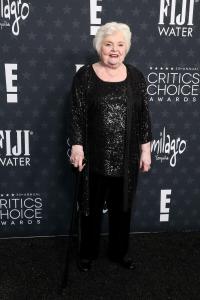 June Squibb at the 30th Annual Critics Choice Awards held at The Barker Hangar on February 7, 2025 in Santa Monica, California.