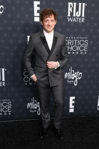 Ethan Slater at the 30th Annual Critics Choice Awards held at The Barker Hangar on February 7, 2025 in Santa Monica, California.