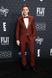Tommy Dewey at the 30th Annual Critics Choice Awards held at The Barker Hangar on February 7, 2025 in Santa Monica, California.