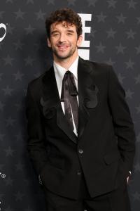 Michael Urie at the 30th Annual Critics Choice Awards held at The Barker Hangar on February 7, 2025 in Santa Monica, California.