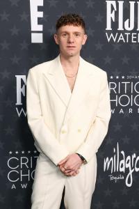 Chris Perfetti at the 30th Annual Critics Choice Awards held at The Barker Hangar on February 7, 2025 in Santa Monica, California.