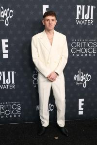 Chris Perfetti at the 30th Annual Critics Choice Awards held at The Barker Hangar on February 7, 2025 in Santa Monica, California.
