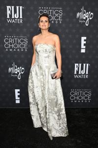 Lauren LeFranc at the 30th Annual Critics Choice Awards held at The Barker Hangar on February 7, 2025 in Santa Monica, California.