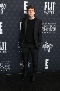 Jesse Eisenberg at the 30th Annual Critics Choice Awards held at The Barker Hangar on February 7, 2025 in Santa Monica, California.