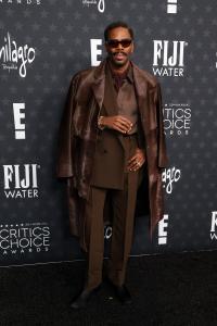 Colman Domingo at the 30th Annual Critics Choice Awards held at The Barker Hangar on February 7, 2025 in Santa Monica, California.