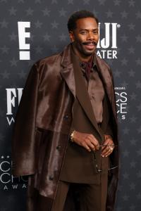Colman Domingo at the 30th Annual Critics Choice Awards held at The Barker Hangar on February 7, 2025 in Santa Monica, California.