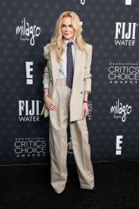Nicole Kidman at the 30th Annual Critics Choice Awards held at The Barker Hangar on February 7, 2025 in Santa Monica, California.