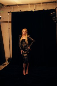 Backstage at Dilara Findikoglu Fall 2025 Ready-to-Wear Collection at London Fashion Week