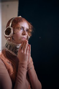 Backstage at Dilara Findikoglu Fall 2025 Ready-to-Wear Collection at London Fashion Week