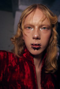 Backstage at Dilara Findikoglu Fall 2025 Ready-to-Wear Collection at London Fashion Week